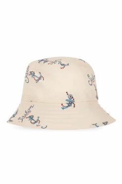 Konges Sløjd cream Cap with logo