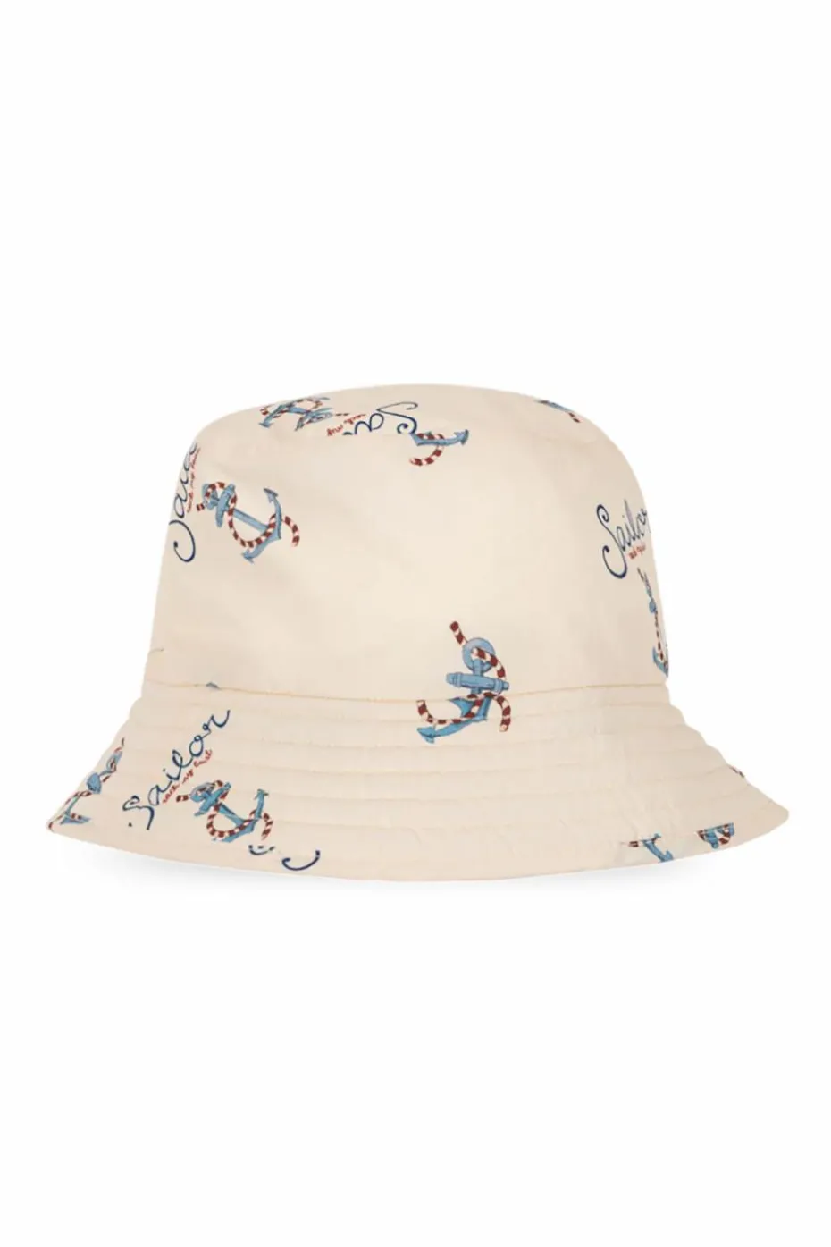 Konges Sløjd cream Cap with logo