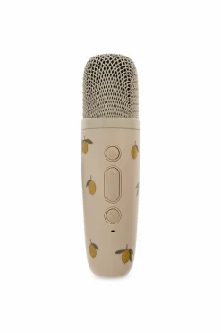 Konges Sløjd cream Karaoke set: speaker and microphone
