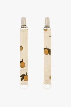 Konges Sløjd cream Pacifier straps 2-pack