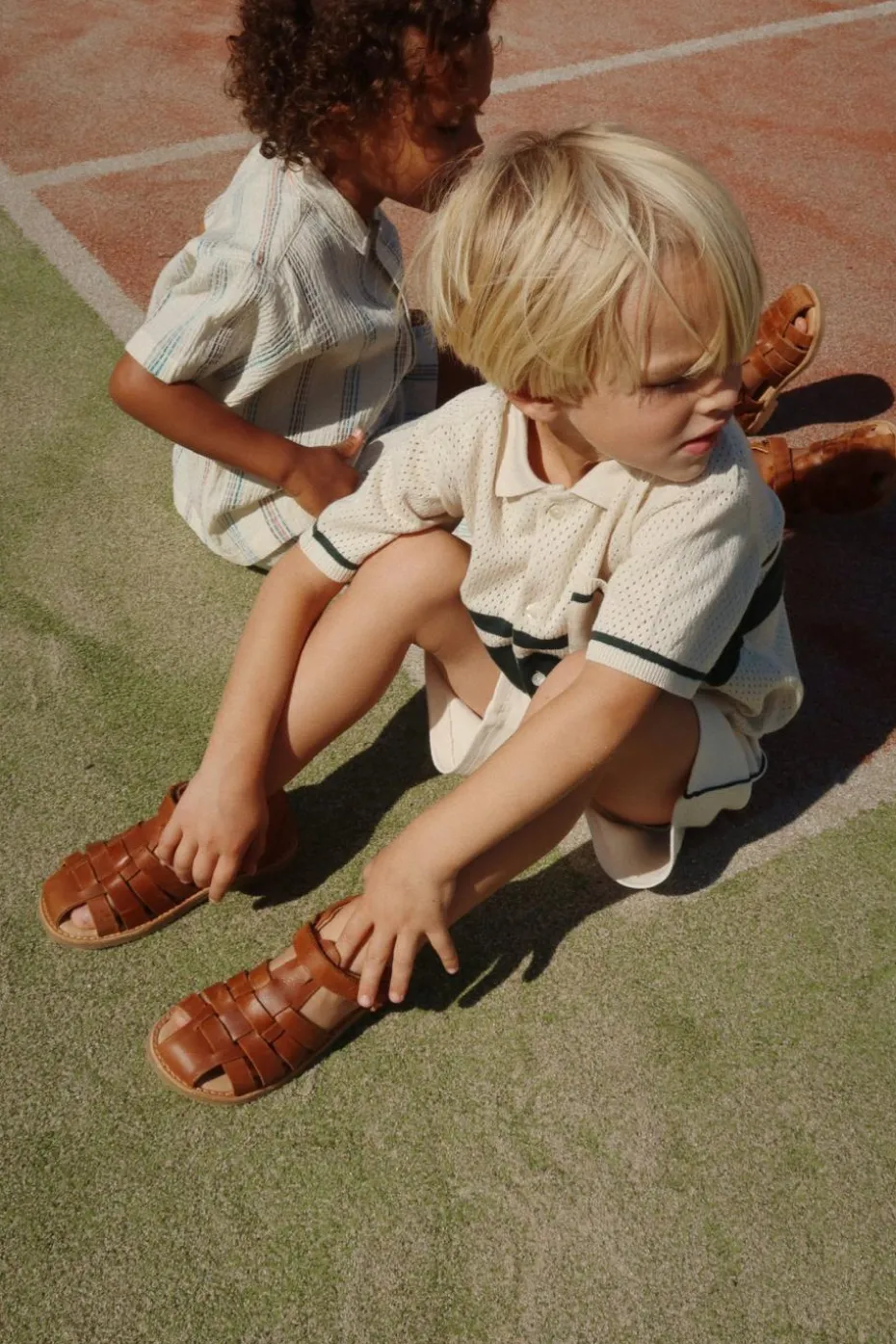 Konges Sløjd cream Polo with pocket