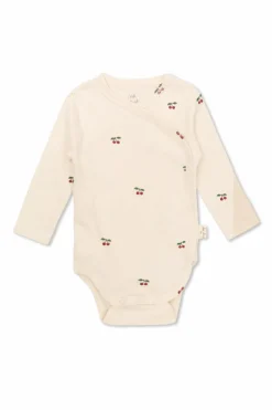 Konges Sløjd cream Printed bodysuit
