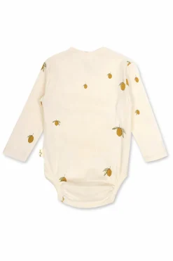 Konges Sløjd cream Printed bodysuit