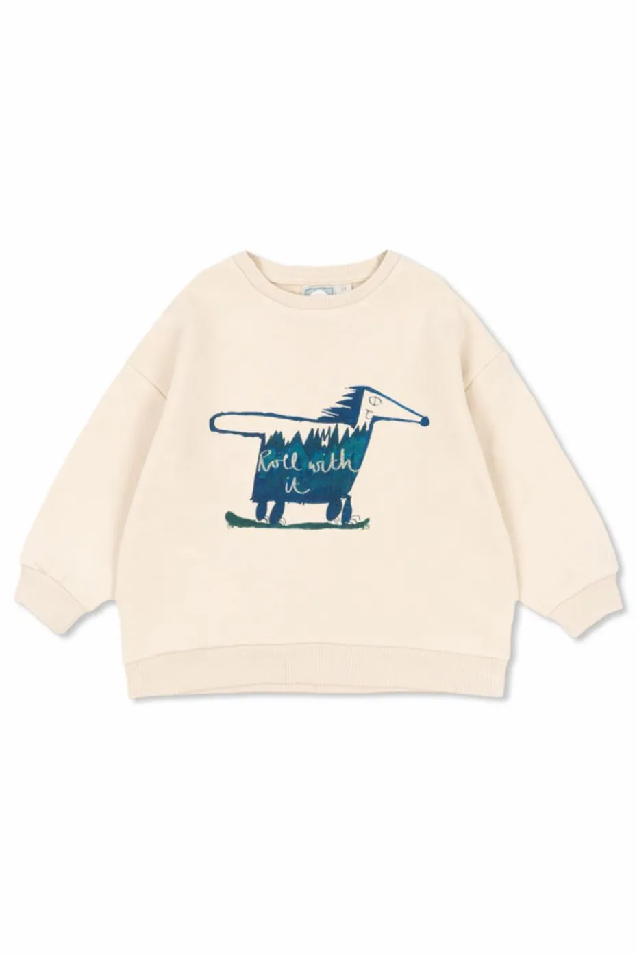Konges Sløjd cream Sweatshirt with print