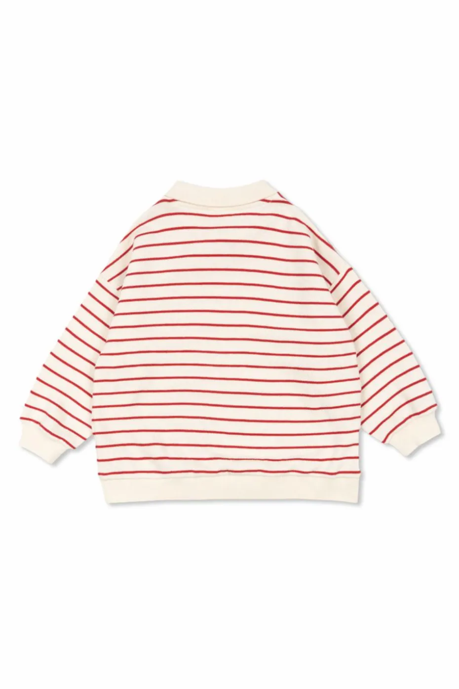 Konges Sløjd cream Sweatshirt with collar