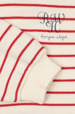 Konges Sløjd cream Sweatshirt with collar