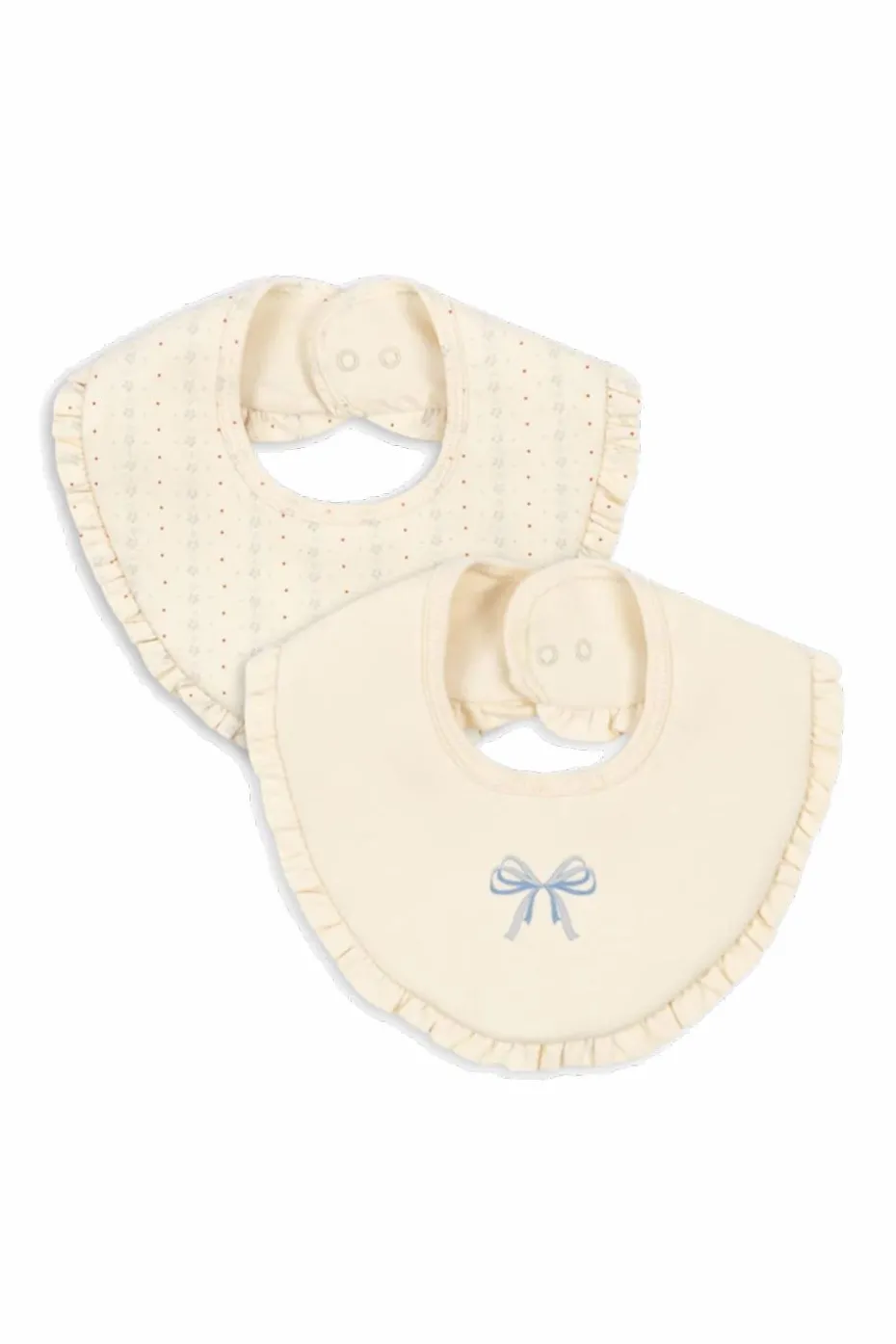 Konges Sløjd cream Two-Pack Bibs
