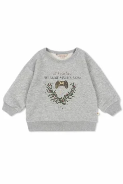 Konges Sløjd GREY Printed sweatshirt