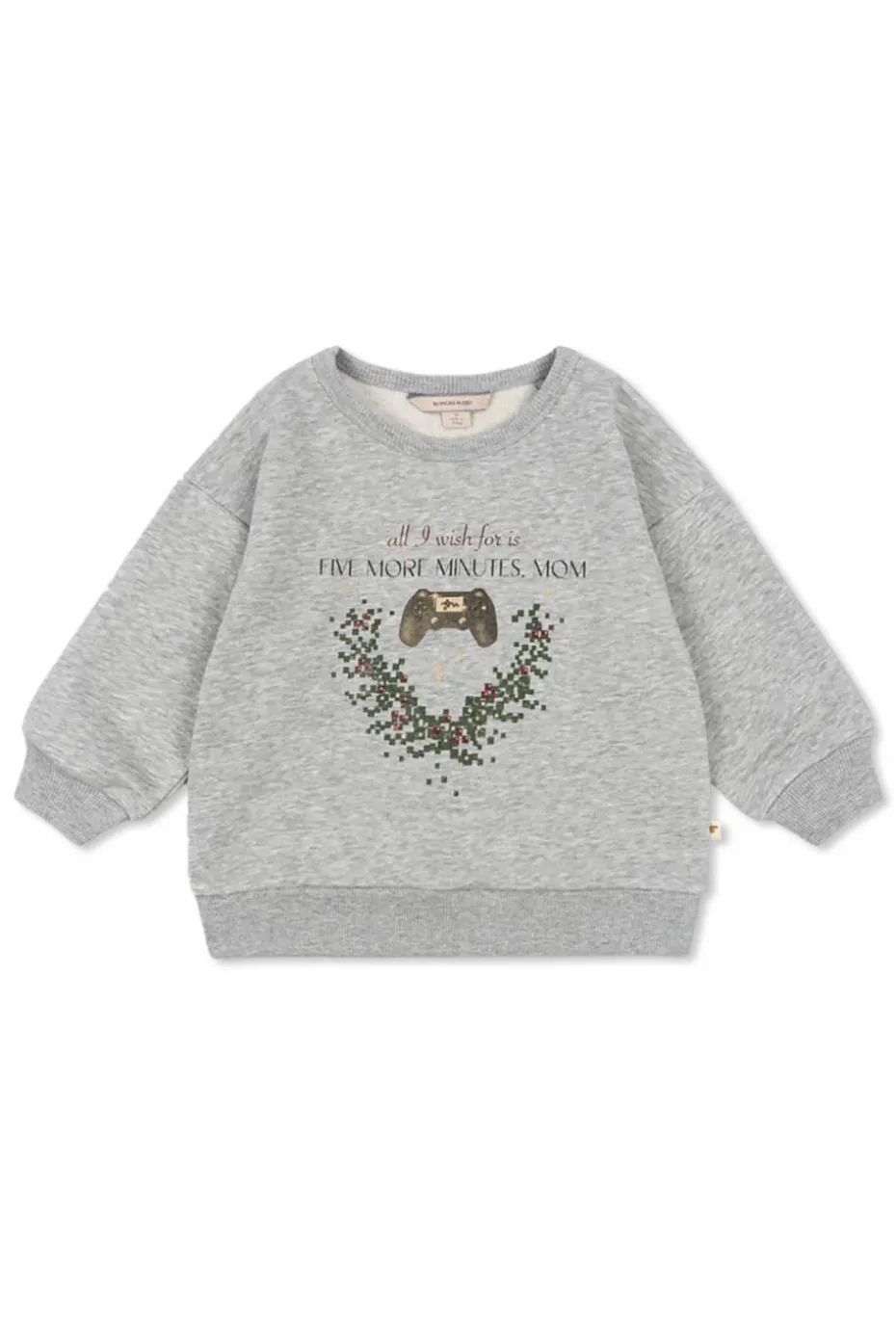 Konges Sløjd GREY Printed sweatshirt