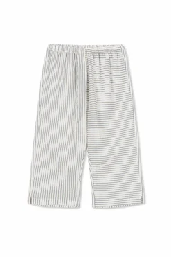 Konges Sløjd GREY Striped pattern pants