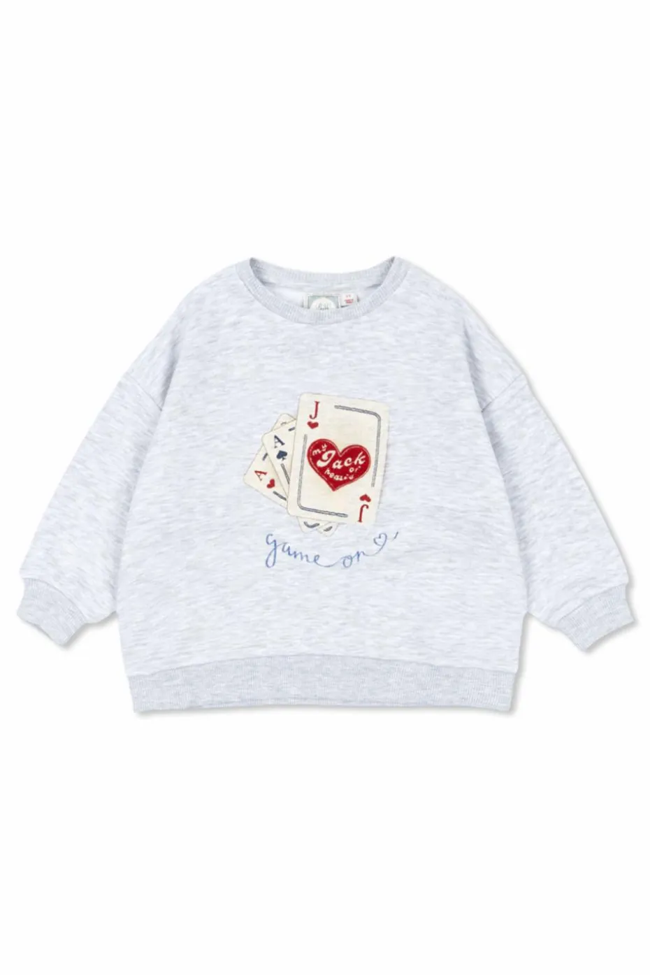 Konges Sløjd GREY Sweatshirt with print