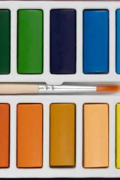 Konges Sløjd MULTICOLOUR Watercolor Paint Box