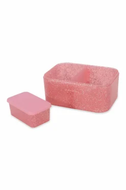 Konges Sløjd PINK Lunch box with decorative finish