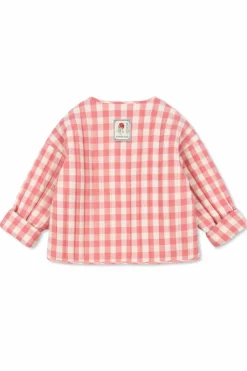 Konges Sløjd RED Plaid pattern jacket