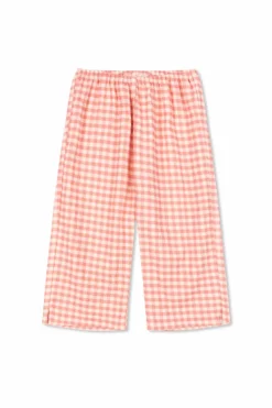 Konges Sløjd RED Plaid patterned trousers