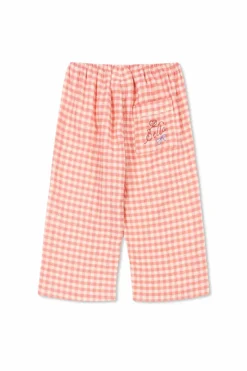 Konges Sløjd RED Plaid patterned trousers