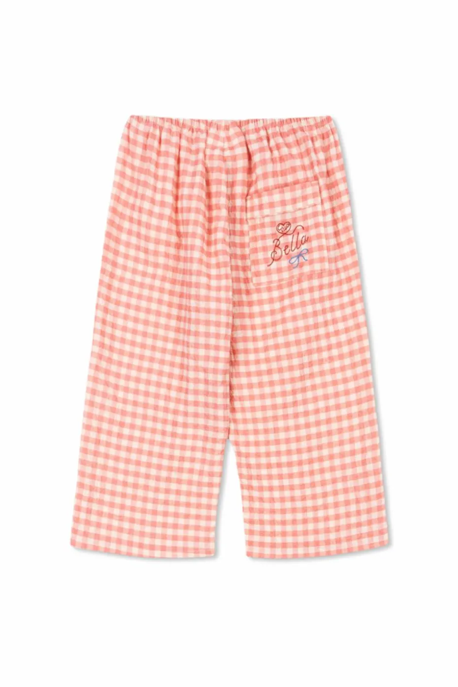 Konges Sløjd RED Plaid patterned trousers