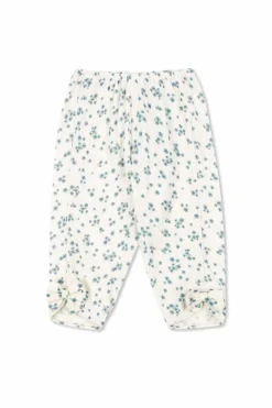 Konges Sløjd WHITE Floral motif pants