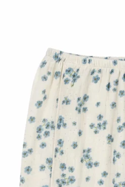 Konges Sløjd WHITE Floral motif pants