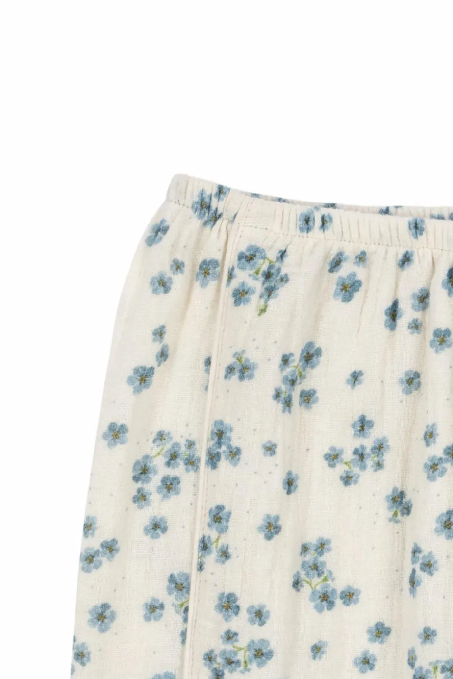 Konges Sløjd WHITE Floral motif pants