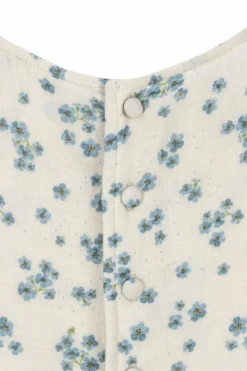 Konges Sløjd WHITE Top with floral motif