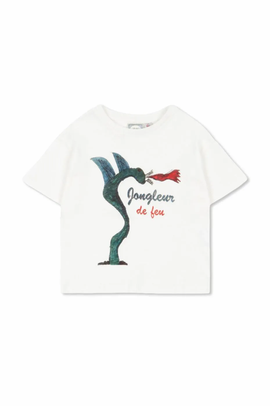 Konges Sløjd WHITE T-shirt with print