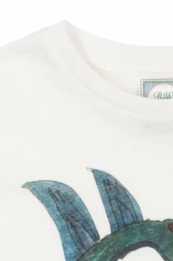 Konges Sløjd WHITE T-shirt with print
