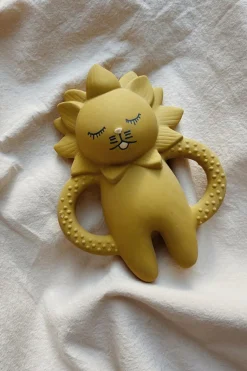 Konges Sløjd YELLOW Lion teeth soother