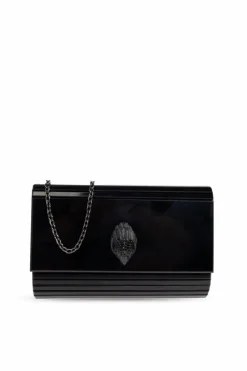 Kurt Geiger BLACK Clutch bag with logo