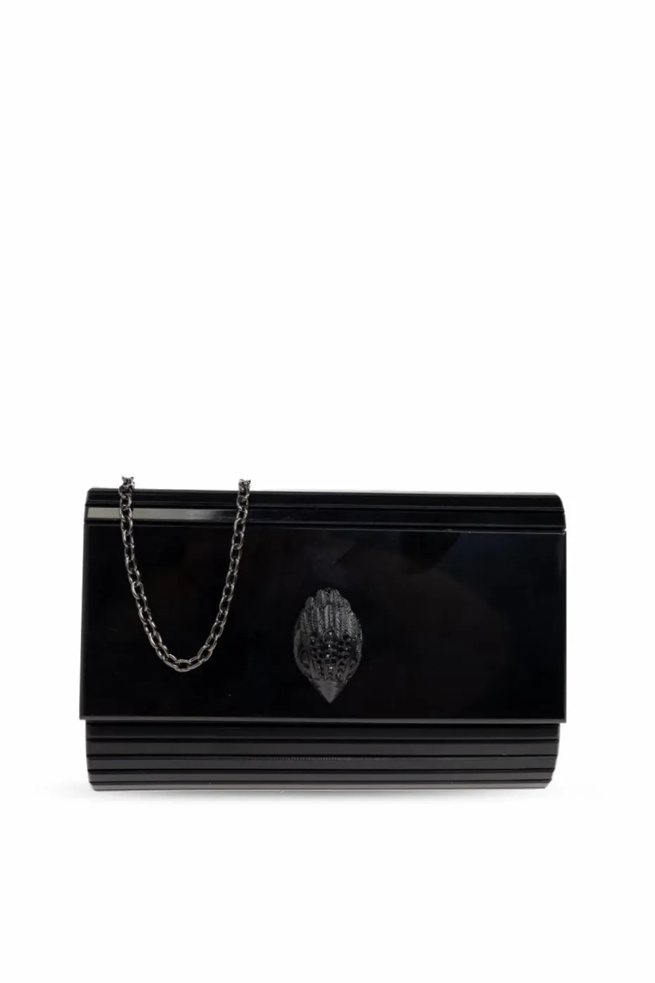 Kurt Geiger BLACK Clutch bag with logo