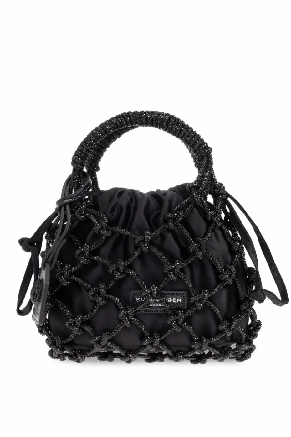 Kurt Geiger BLACK Handbag Macrame Small
