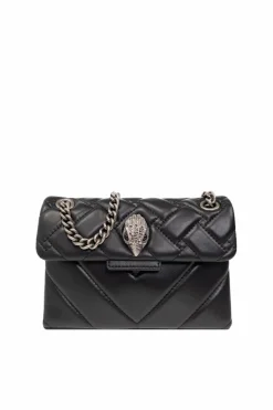 Kurt Geiger BLACK āKensington Miniā quilted shoulder bag