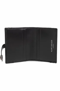Kurt Geiger BLACK Leather card case