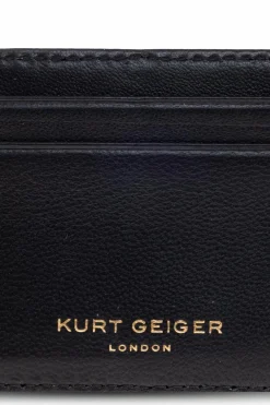 Kurt Geiger BLACK Leather card holder