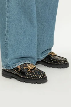 Kurt Geiger BLACK "Mansion" loafers