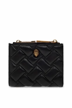 Kurt Geiger BLACK Quilted wallet
