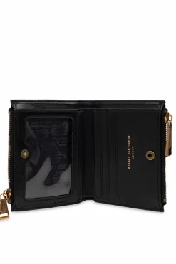 Kurt Geiger BLACK Quilted wallet