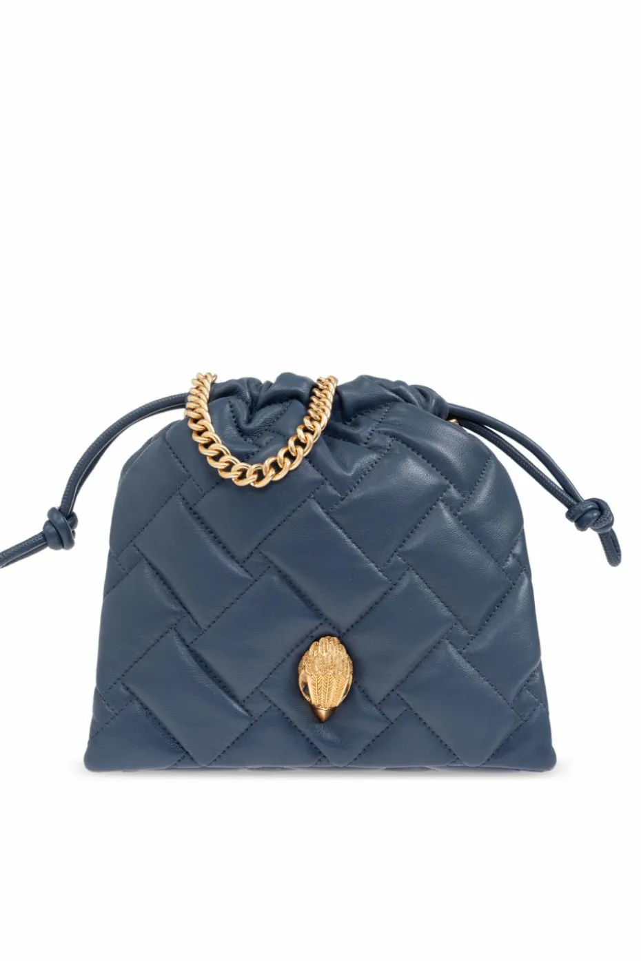 Kurt Geiger BLUE Kensington Drawstring Small bag