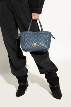 Kurt Geiger BLUE "Kensington String Small" shopper bag