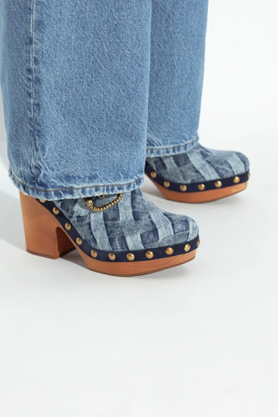 Kurt Geiger BLUE Platform shoes `Mayfair`