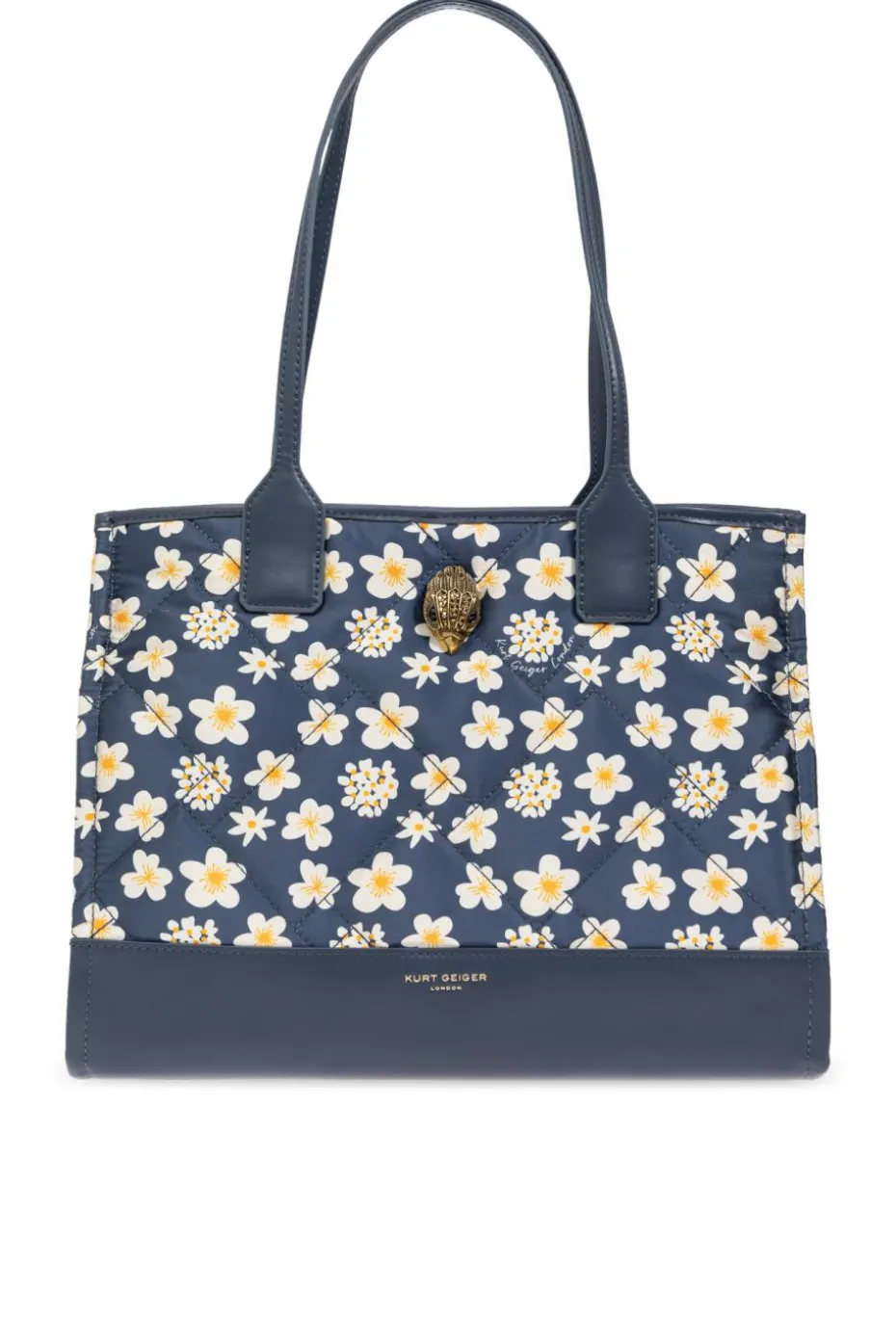 Kurt Geiger BLUE "Recycled SQ Small" shopper bag