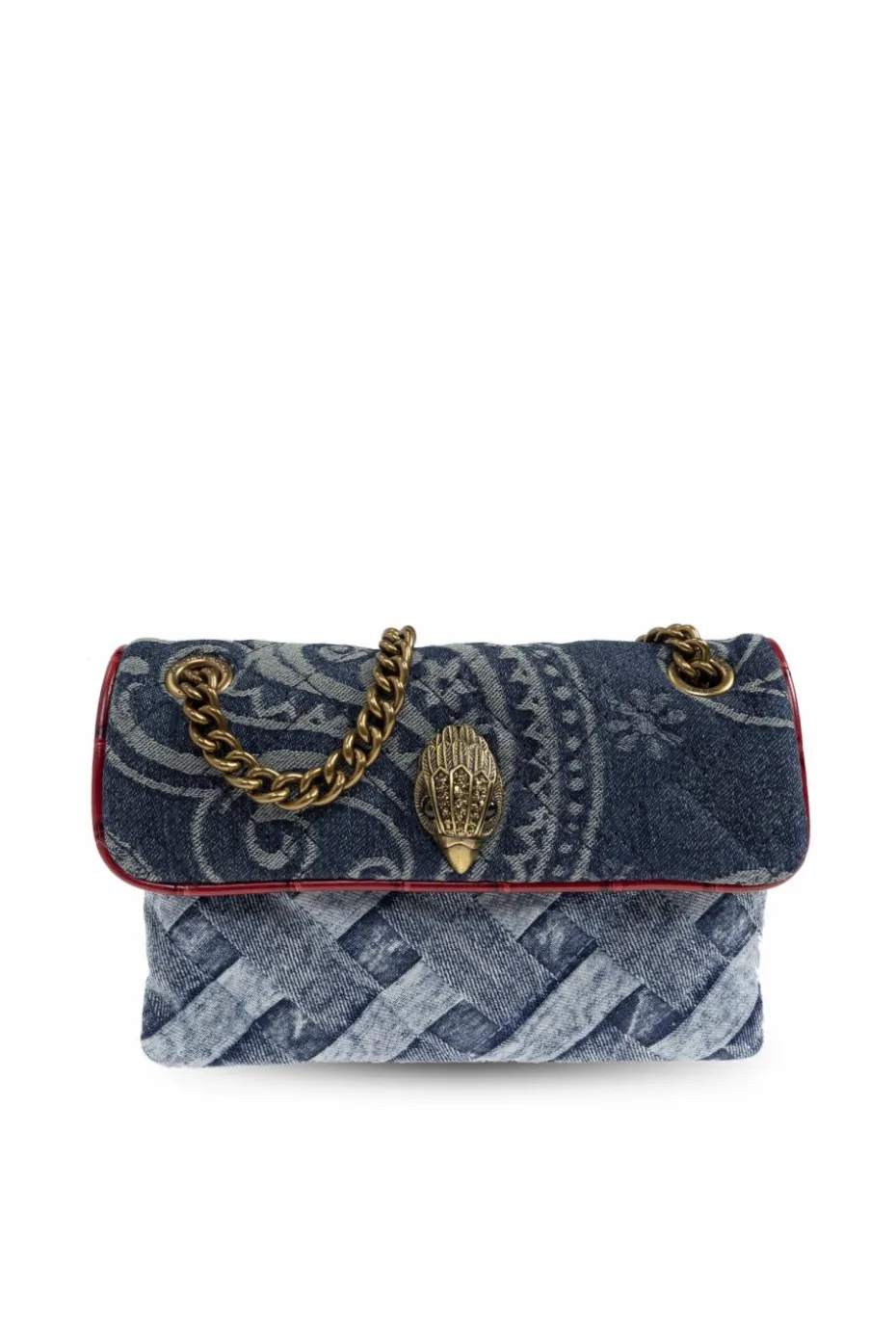 Kurt Geiger BLUE Shoulder bag `Kensington Mini`