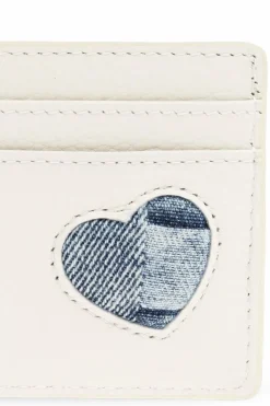Kurt Geiger cream Leather card holder