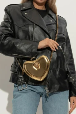 Kurt Geiger GOLD Shoulder bag `Kensington Heart`