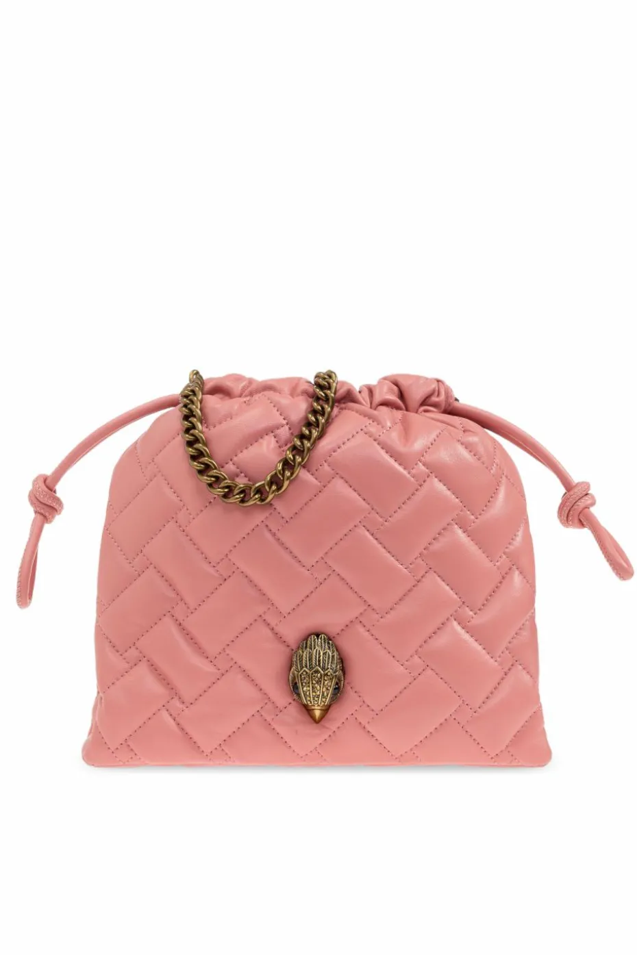 Kurt Geiger PINK Kensington Drawstring Small bag