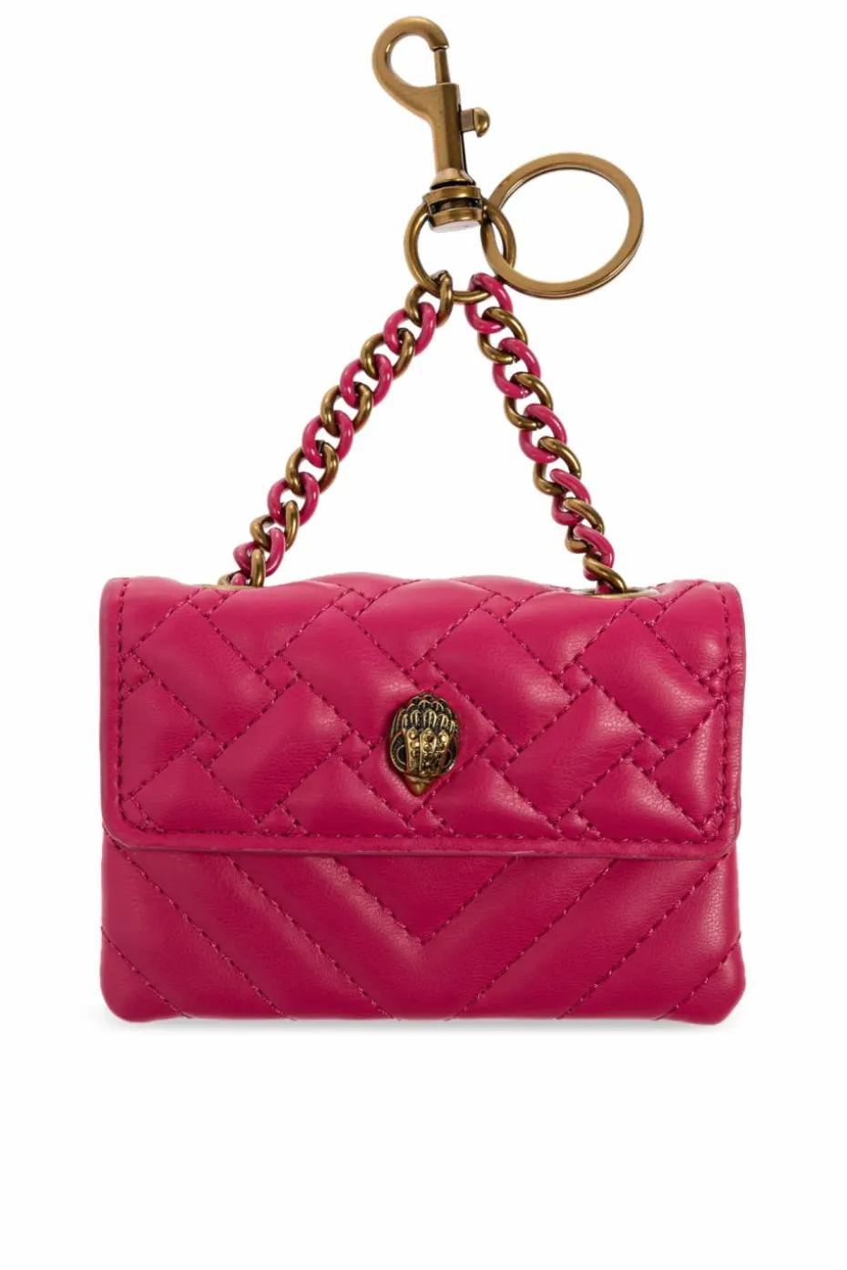 Kurt Geiger PINK Pouch with keychain