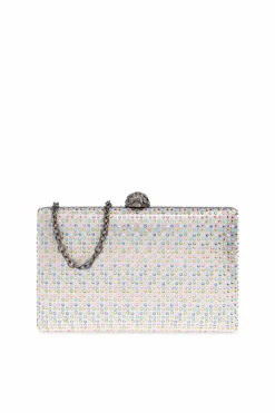 Kurt Geiger SILVER Clutch "Kensington"