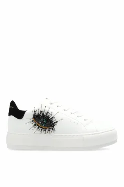 Kurt Geiger WHITE Platform sport shoes Laney Eye