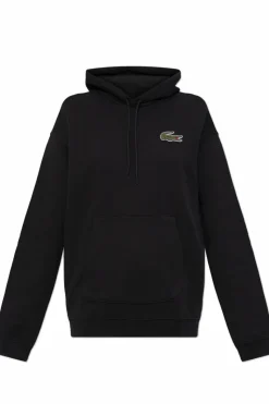 Lacoste BLACK Hooded sweatshirt
