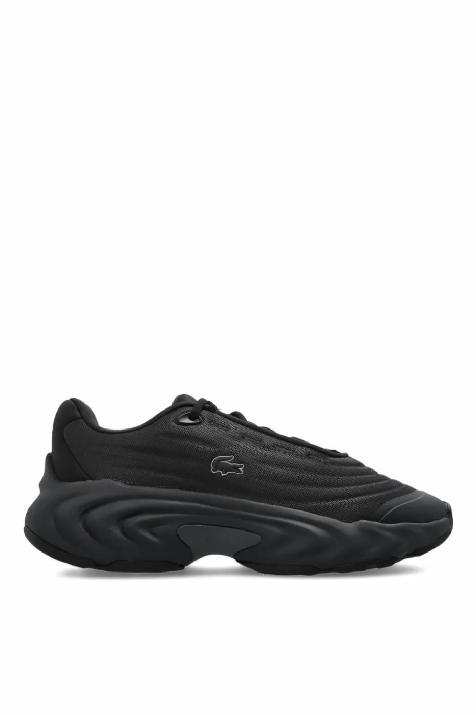 Lacoste BLACK "Spinor" sports shoes